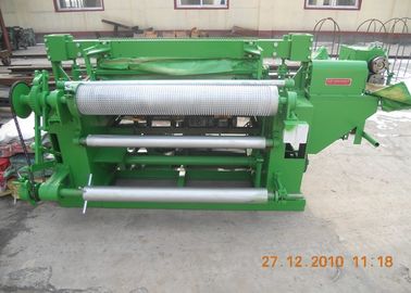 China Edelstahl geschweißte Maschendraht-Maschine für gerollte Maschendraht-grüne Farbe fournisseur