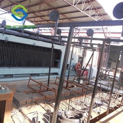 China Schwerlast-Industrielle automatische 4300mm PLC Gabion Mesh Webmaschine fournisseur