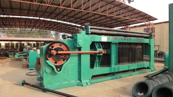 China Hochleistungs-Gabionenbox-Maschine, langlebige Drahtgeflecht-Ausrüstung für die Gabionenproduktion und Bauanwendungen fournisseur