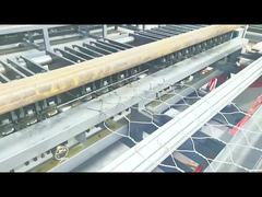 Kundengebundene Farbe/Größe 80x100mm Gabion Mesh Machine For Weaving Mesh