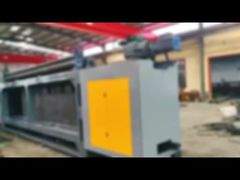 4300mm Breite Draht-Gabionen-Gittermaschine / -Ausrüstung, hydraulischer Antrieb